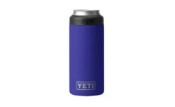 YETI Rambler 12 Oz Colster Slim Can Insulator -Le Creu Grill Shop Rambler 12oz Slim Colster Offshore Blue front 4135 F B 1680x1024 6a6e9f2e cd29 4161 a721 352d7485065a
