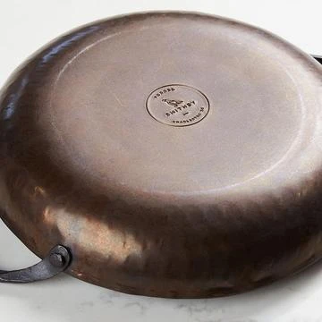 Smithey Ironware Carbon Steel Round Roaster 7 Smithey Ironware Carbon Steel Round Roaster - Image 5