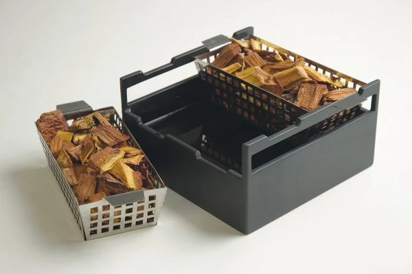 Steven Raichlen Wood Chip Double Soaker Set 3 Steven Raichlen Wood Chip Double Soaker Set