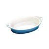 Lodge 8 X 11.75 Inch Stoneware Baking Dish, Blue 2 Lodge 8 X 11.75 Inch Stoneware Baking Dish, Blue -Le Creu Grill Shop STW11OV33 L