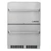 24" Twin Eagles Outdoor Refrigerator Two Drawer Refrigerator -Le Creu Grill Shop TERD24 8082 rt3 cmyk