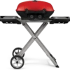 Napoleon TravelQ™ 285X And Scissor Cart With Griddle -Le Creu Grill Shop TQ285X Prod Str RD CartUnFld1