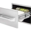Twin Eagles Paper Towel Holder W/ Towel Bar And Compartment -Le Creu Grill Shop Twin Eagles Paper Towel Drawer TEPT15SD C web