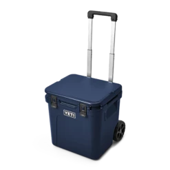 YETI Roadie 48 Wheeled Cooler -Le Creu Grill Shop W 220022 site studio Hard Coolers Roadie 48 Navy 3qtr Front Handle Up 7795 Primary B 2400x2400 067d5ae7 ea16 4d4b 83dc 002175ea4367