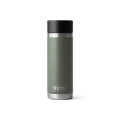 YETI Rambler 18 Oz Bottle With Hotshot Cap -Le Creu Grill Shop W 220111 2H23 Color Launch site studio Drinkware Rambler 18oz Camp Green Hotshot Bottle Front 3139 Primary B 2400x2400 e6d664b7 fcfd 4627 849d 0e4269dbd05b