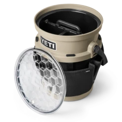 YETI The Fully Loaded Bucket -Le Creu Grill Shop W Cooler Accessories Fully Loaded Bucket Desert Tan Studio PrimaryB
