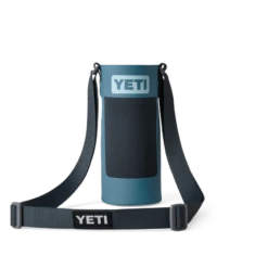 YETI Rambler Bottle Sling - Small -Le Creu Grill Shop W site studio Small Bottle Sling Nordic Blue Front No Bottle 1687 Primary B 2400x2400 3d14511a ad52 4329 8b11 34ad9dac3d35