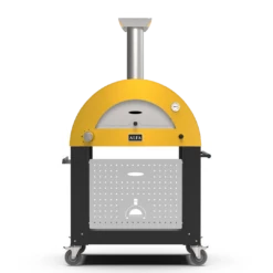 Alfa Moderno 2 Pizze -Le Creu Grill Shop alfa moderno 2 pizze fire yellow with base