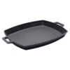 Bayou Classic Cast Iron Shallow Pan (Bacon Pan) -Le Creu Grill Shop bayou classic grill griddles pans roasters 7471 64 1000