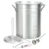 Bayou Classic 30 Quart Aluminum Turkey Fryer Pot