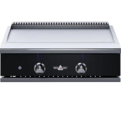 Delta Heat 32” Teppanyaki Flat Top Griddle -Le Creu Grill Shop deltaheatteppenyakiblack
