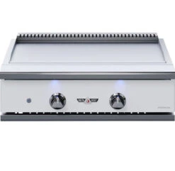 Delta Heat 32” Teppanyaki Flat Top Griddle -Le Creu Grill Shop deltaheatteppenyakiwhite