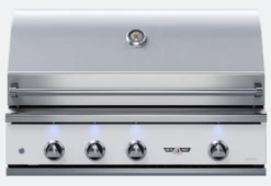 Delta Heat 38” Outdoor Gas Grill W/ Infrared Rotisserie -Le Creu Grill Shop deltaheatwhite 1d8b0a45 6751 40b0 8c55 8a78ec0c1001