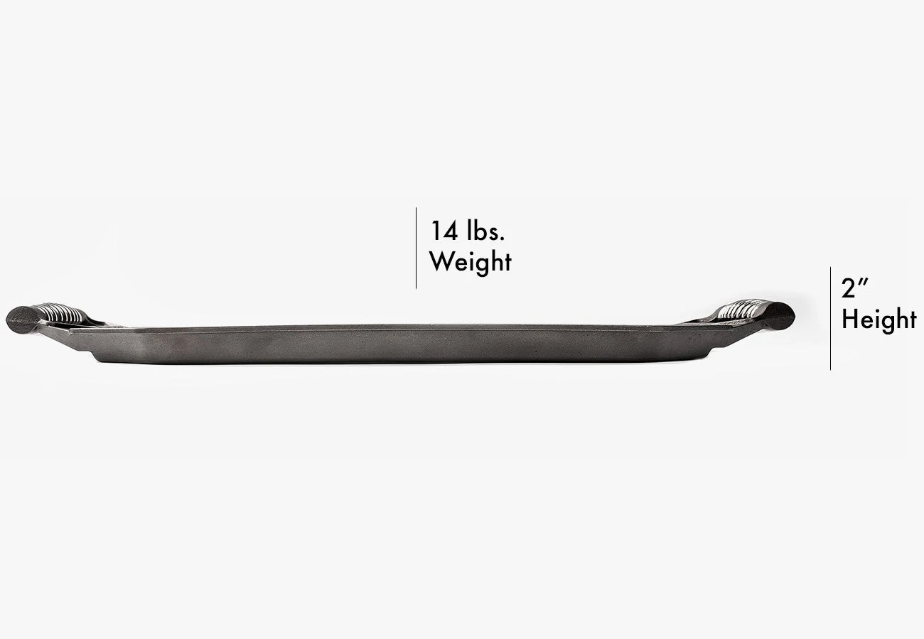 Finex Cast Iron Double Burner Griddle 6 Finex Cast Iron Double Burner Griddle - Image 4