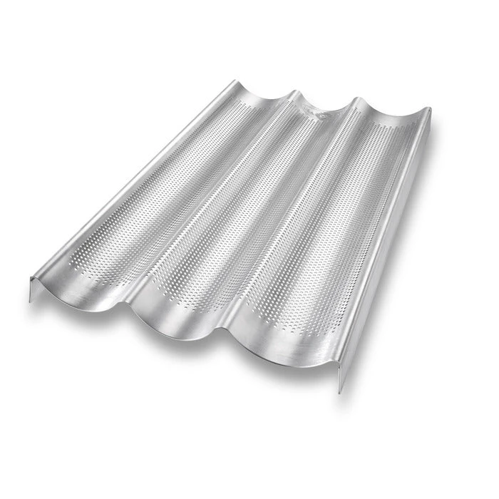 USA PAN French Baguette Pan - 3 Loaves 3 USA PAN French Baguette Pan - 3 Loaves
