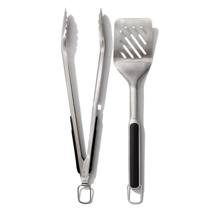 OXO Grilling Tongs And Turner Set 3 OXO Grilling Tongs And Turner Set