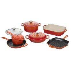 Le Creuset 10-Piece Cast Iron Set -Le Creu Grill Shop img9o