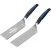 Mr. Bar-B-Q Razor 20 In. Stainless Steel Spatula Set (2-Piece) -Le Creu Grill Shop item 869394