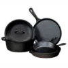 Lodge 5-Piece Cast Iron Cookware Set -Le Creu Grill Shop lodge3