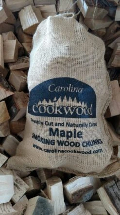 Carolina Cookwood Smoking Wood Chunks -Le Creu Grill Shop maple scaled 600x1067 1