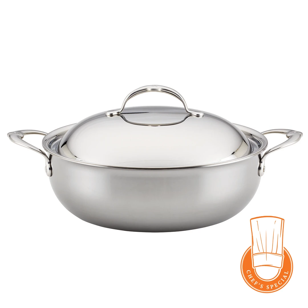 Hestan NanoBond Titanium Dutch Oven 5-Quart 3 Hestan NanoBond Titanium Dutch Oven 5-Quart