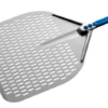 GI Metal 14" Perforated Aluminum Pizza Peel -Le Creu Grill Shop pala 20rett 20forata