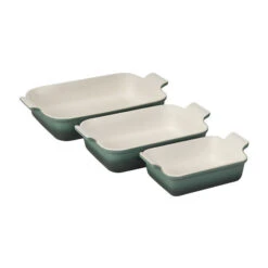 Le Creuset Heritage 3-Piece Rectangular Baking Dish Set 15 Le Creuset Heritage 3-Piece Rectangular Baking Dish Set -Le Creu Grill Shop pg7942 03795
