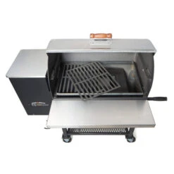 Stainless Steel Maverick 850 Wood Pellet Grill -Le Creu Grill Shop pitts mgs 850 2 600x600 1