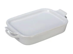 Le Creuset Rectangular Dish W/ Platter Lid -Le Creu Grill Shop rs5684 pg2015 1316 lpr