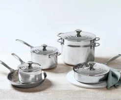 Le Creuset 10-Piece Stainless Steel Set -Le Creu Grill Shop ssp14110 lecreuset.1559762722