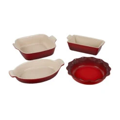 Le Creuset Heritage 4-Piece Bakeware Essentials Set -Le Creu Grill Shop st01007000060002