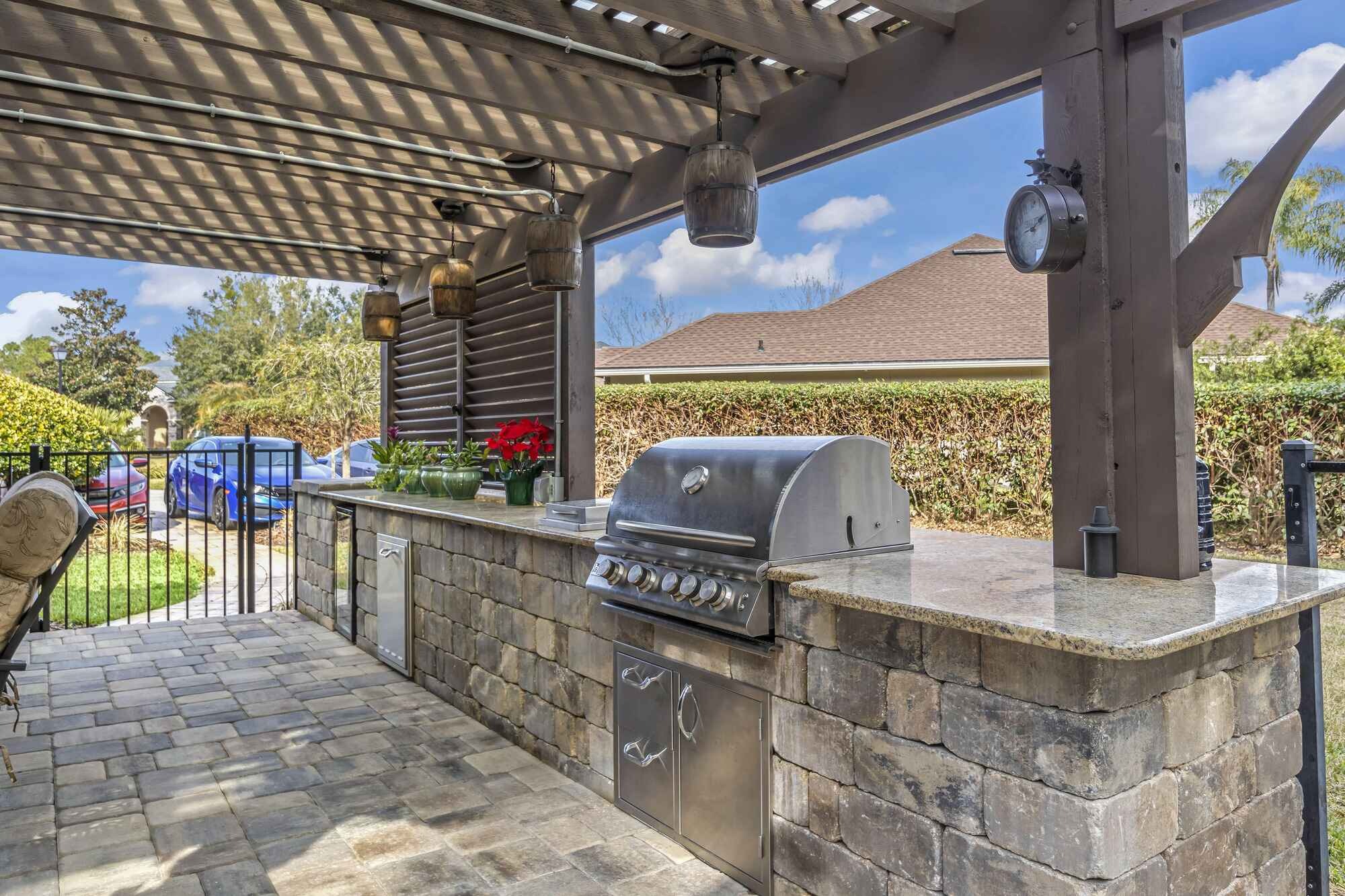Le Creu Grill Shop -Le Creu Grill Shop Jacksonville Outdoor Kitchen wit
